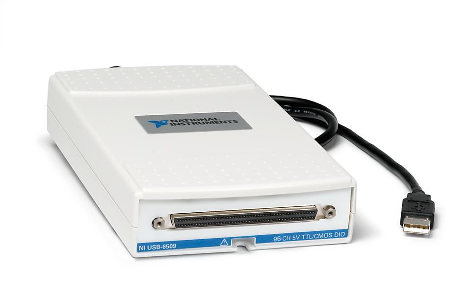 USB-6509 96-Channel, 5 V, TTL/CMOS, 24 mA, USB Digital I/O Device
