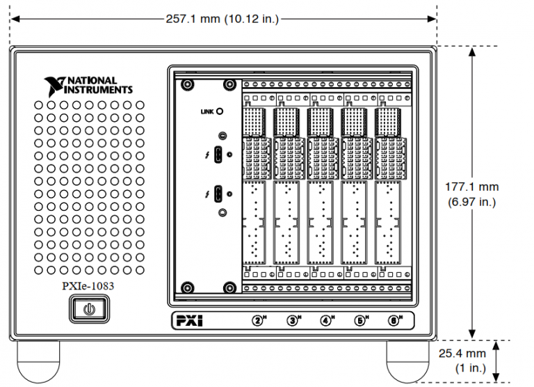 PXIe-1083 5 Slots PXI Chassis - บริษัท เทคสแควร์ จำกัด