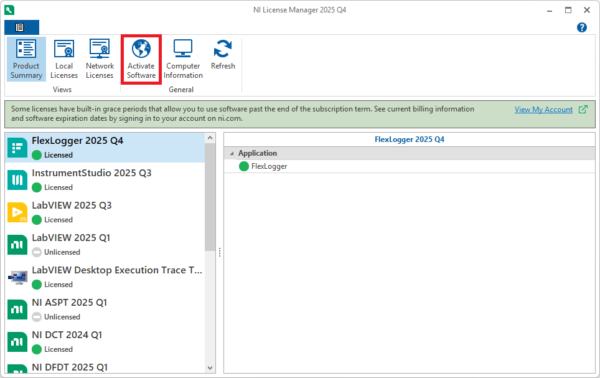 วิธีการ ติดตั้ง และ Activate โปรแกรม LabVIEW - บริษัท เทคสแควร์ จำกัด