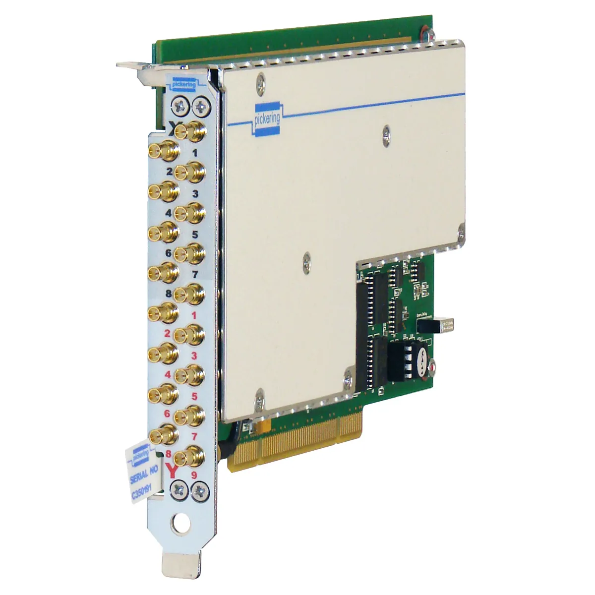 50-725A-751 PCI 8x9 RF Coaxial Matrix Card 75Ω SMB - บริษัท เทคสแควร์ จำกัด