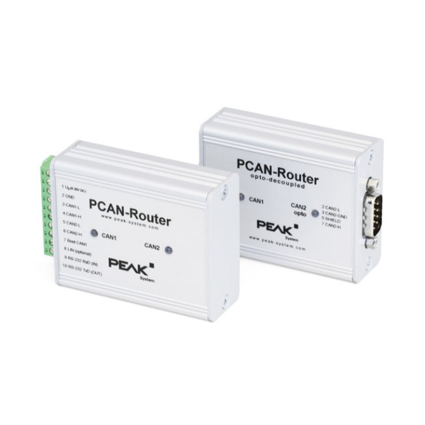 Programable Gatkeeper Router PEAK System: PCAN-Router Universal Programmable CAN Converter (D-Sub ...